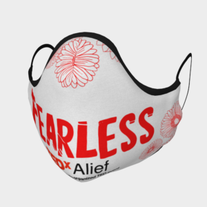 Red Fearless Mask