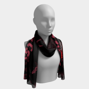 whimsical long scarve
